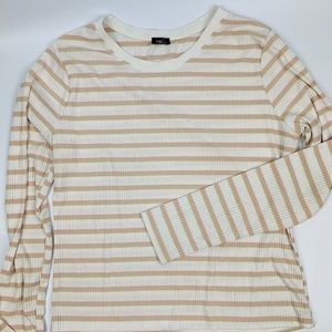 Rue 21 Striped Rib Knit Top‎